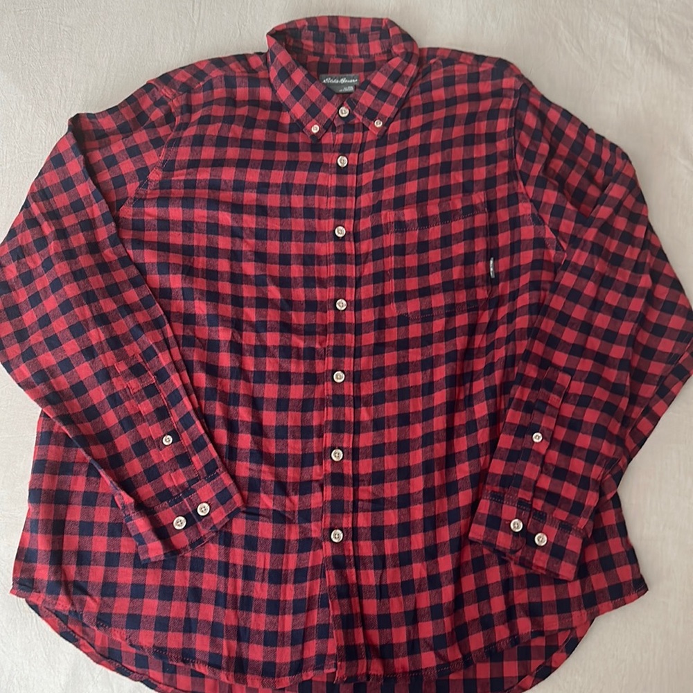 Men’s flannel NWOT Eddie Bauer XXL